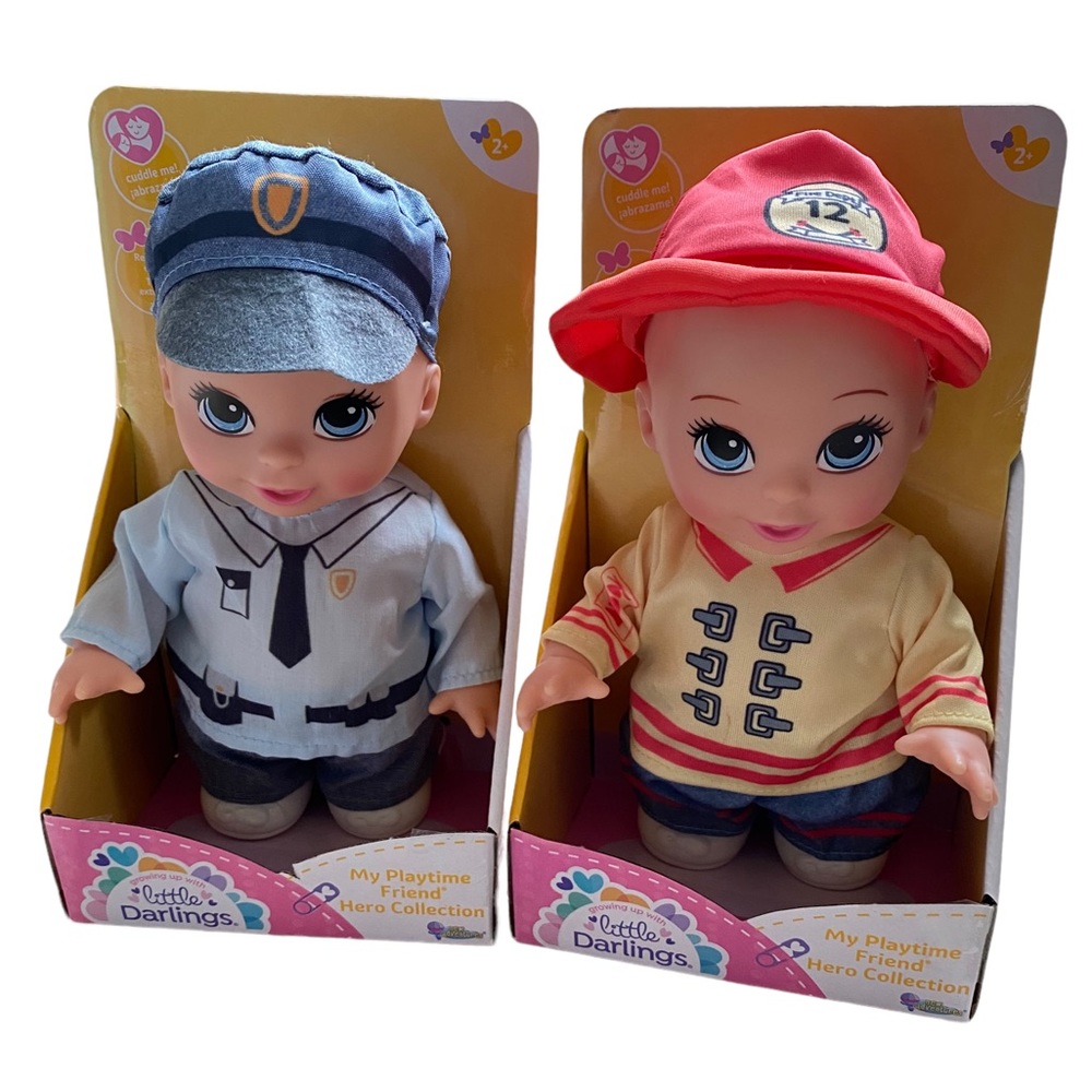 Little Darlings My Playtime Friend Hero Collection Doll Bundle  NEW